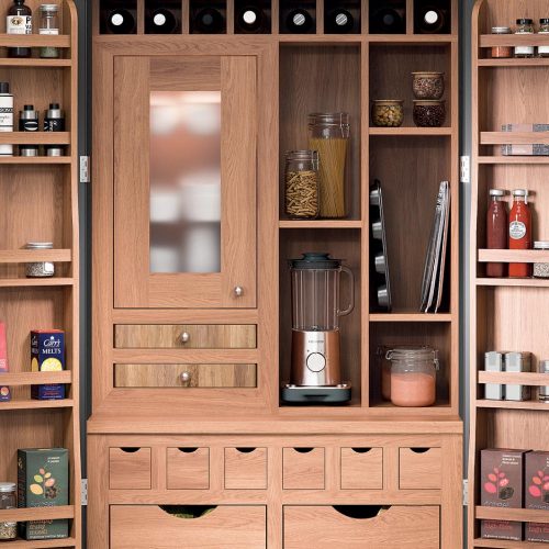 Sorisdale Smooth Painted, Blizzard White & Fired Charcoal Cameo Caledonia Traditional Shaker Style Kitchen
